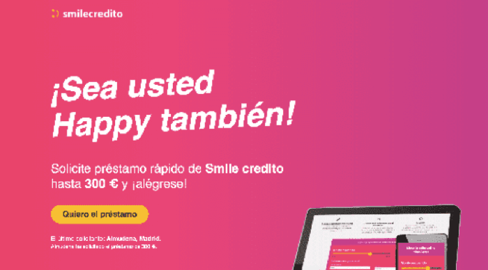 SmileCredito - Préstamos hasta 300 €